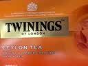 川宁（TWININGS）精品锡兰红茶 波兰进口25袋*2g 办公室下午茶独立茶包 实拍图