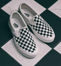 VANS范斯官方 经典款Slip-On经典一脚蹬男女鞋帆布鞋VN000EYEBWW 黑白棋盘格 35 实拍图