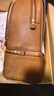 MICHAEL KORS迈克高仕【618狂欢】MK Rhea Zip 中号女士大容量双肩包女包 牛皮棕 230 中号 实拍图