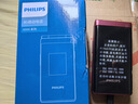 飞利浦（PHILIPS）4G全网通翻盖老人手机超长待机老年机双卡双待大声大按键戒网防沉迷学生功能机 E6515Plus海棠红 实拍图
