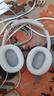 索尼（SONY）WH-CH720N头戴式无线蓝牙主动降噪耳机轻便重低音电脑耳麦AI自适应 适用安卓苹果 白色 实拍图