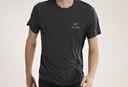 ARC'TERYX始祖鸟 MOTUS CREW ARC'WORD SS 男子 运动短袖T恤 BLACK HEATHER/黑灰色 M 实拍图