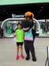 WRELS运动五指袜马拉松越野专业跑步袜子男女登山袜透气吸汗中筒纯棉袜 黑色 蓝色 湖蓝【三双装】 M (40-43码) 实拍图
