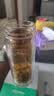 富光男女士双层玻璃杯 高硼硅玻璃304茶隔水杯子 加厚杯底500ml 实拍图