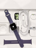 Apple/苹果 Watch S11 智能手表GPS+蜂窝款42毫米银色铝金属表壳雾紫色运动型表带S/M MF9G4CH/B情人节 实拍图