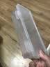 多功能文具盒笔盒收纳盒 透明桌面收纳神器带盖收纳箱ins风 书桌化妆品配件家用收纳 透明文具盒【1个装】 实拍图