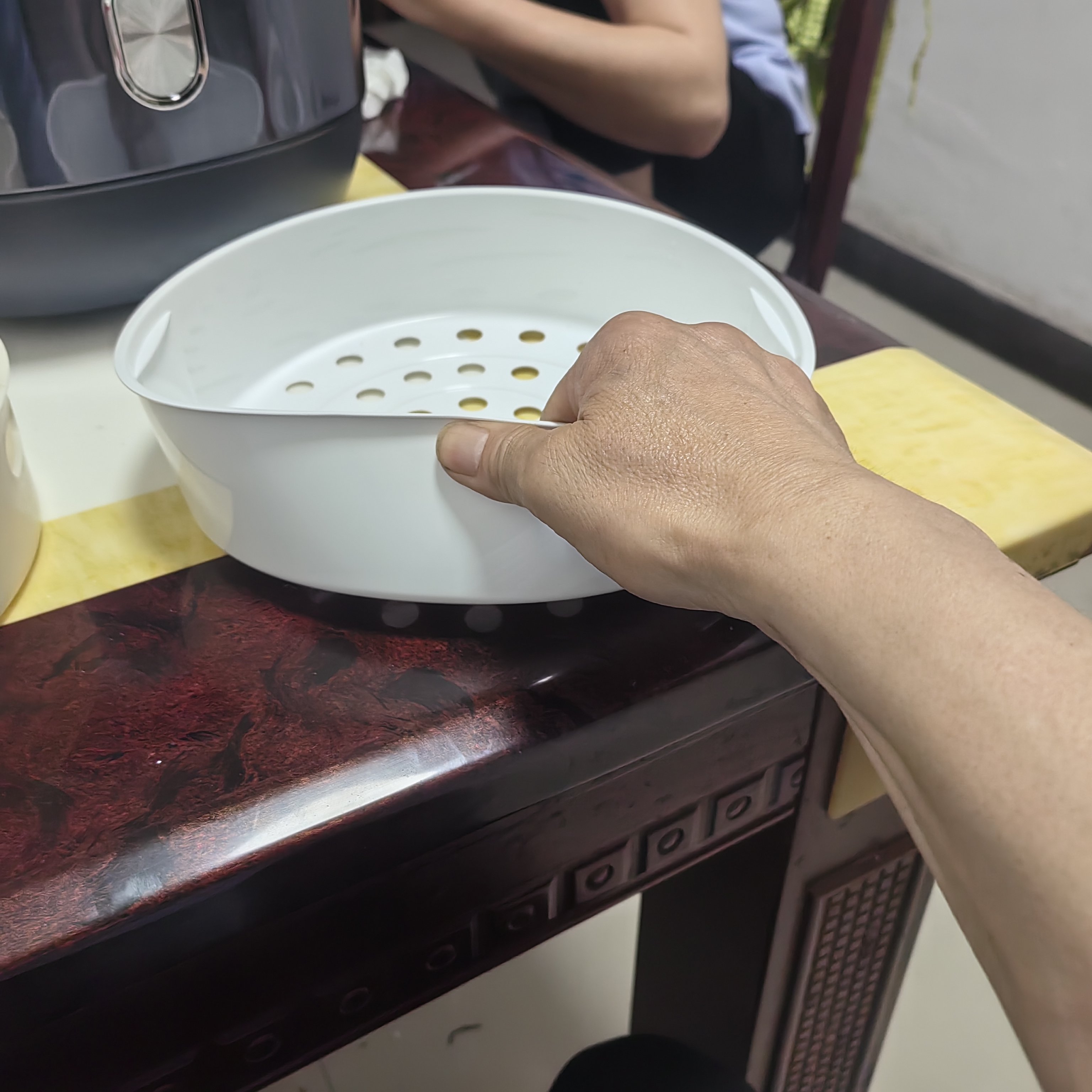 格力（GREE）电饭煲家用3升无涂层电饭锅2-3-4个人用ih加热多功能米饭锅柴火饭智能煮饭锅 【GDCF-4021C】 4L 0涂层不锈钢4-8人 实拍图