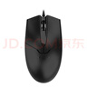 双飞燕（A4TECH）OP-550SU大手 对称 有线鼠标 办公鼠标轻音鼠标电脑鼠标有线笔记本鼠标有线鼠标usb接口 黑色 有线 实拍图