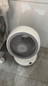 夏普 （SHARP）电风扇空气循环扇家用台扇低噪电风扇摇头涡轮对流大风力办公室宿舍桌面风扇节能小风扇 【遥控款】抗菌扇叶+净化除菌+香薰驱蚊 实拍图