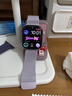 Apple/苹果 Watch S11 智能手表GPS款42毫米银色铝金属表壳雾紫色运动型表带S/M MEUT4CH/B情人节 实拍图