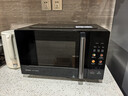 美的（Midea）【价保618】微碳微波炉烤箱一体机900w微波1000w烧烤平板光波速热23L容量变频臻彩荧幕 （C32） 实拍图