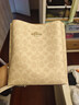 蔻驰（COACH）【品牌直供】奢侈品女包MOLLIE手提斜挎水桶包CBQ33 生日礼物 实拍图
