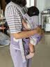 babycare腰凳全阶背带婴儿三合一减压透气抱娃神器易穿脱云朵舱-柔雾紫 实拍图