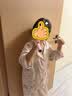 G.duck小黄鸭女童睡衣夏季儿童冰丝家居服2026新款可爱女孩宝宝空调服薄 粉色 140 (建议125-135cm 7-8周岁） 实拍图