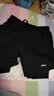 李宁运动短裤男款夏季速干冰丝跑步带内衬2026新款沙滩裤五分假两件 实拍图