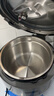 美的（Midea）【价保618】0涂层精钢厚釜电压力锅5L双胆全自动智能预约家用煲汤煮饭煲MY-C5856G高压锅4-6人 实拍图