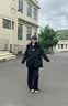 波司登（BOSIDENG）冬季羽绒90绒鹅绒极寒羽绒服女士加厚连帽商场同款时尚百搭外套 冰穹提花黑|9CW3 S 160/84A 体重约100-110斤 实拍图