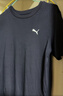 彪马（PUMA）纯棉纯色宽松短袖T恤男女款新款夏季运动上衣 690409 黑色-01 S (170/92A) 实拍图