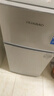 华宝小冰箱小型家用出租房用冷藏冷冻两用一级能效节能省电迷你宿舍寝室办公室二门电冰箱 【一级能效】68L银色【全国联保】 实拍图