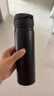 膳魔师（THERMOS）保温杯500ml男女士儿童水杯子伴手礼生日礼物JNL-502黑色 实拍图