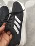 adidas CORERACER随心畅跑网面休闲跑步鞋男子阿迪达斯官方轻运动   黑/白 FX3581   40 实拍图