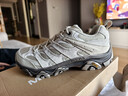 迈乐（Merrell）官方店男女款户外登山徒步鞋减震MOAB 3迈越者轻量防滑耐磨透气 J035883白灰米（男款） 42 实拍图