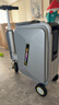 爱尔威（Airwheel）电动行李箱可骑行智能拉杆登机箱可坐可代步20英寸 SX豪华版一银 实拍图