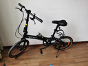 京东京造 F8折叠自行车禧玛诺7速铝合金20英寸成年人学生通勤单车陶瓷黑 实拍图