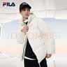 FILA斐乐羽绒服丨保暖防寒服冬季情侣时尚休闲男女连帽外套 实拍图