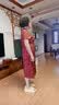 奥丝婕（Aosijie）高端品牌真丝连衣裙女2026夏季新款桑蚕丝喜婆婆婚宴装改良款旗袍 红色 （高档桑蚕丝系列） 2XL 【115-125斤】 晒单实拍图