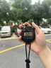 虎阁 秒表 体育电子计时器单排2道多功能跑步田径运动游泳比赛教练 实拍图