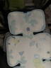babycare自然凉选车席透气宝宝专用手推车坐垫通用席子薄荷冰柠38×70CM 实拍图