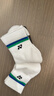 尤尼克斯（YONEX）羽毛球袜跑步健身吸汗透气专业运动袜男145045BCR白海蓝 实拍图