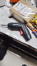 【钜惠让利】充电式电动螺丝刀家用充电小型螺丝批锂电电钻工具 简单配置3件套装（电动螺丝批+批头+充电线） 实拍图