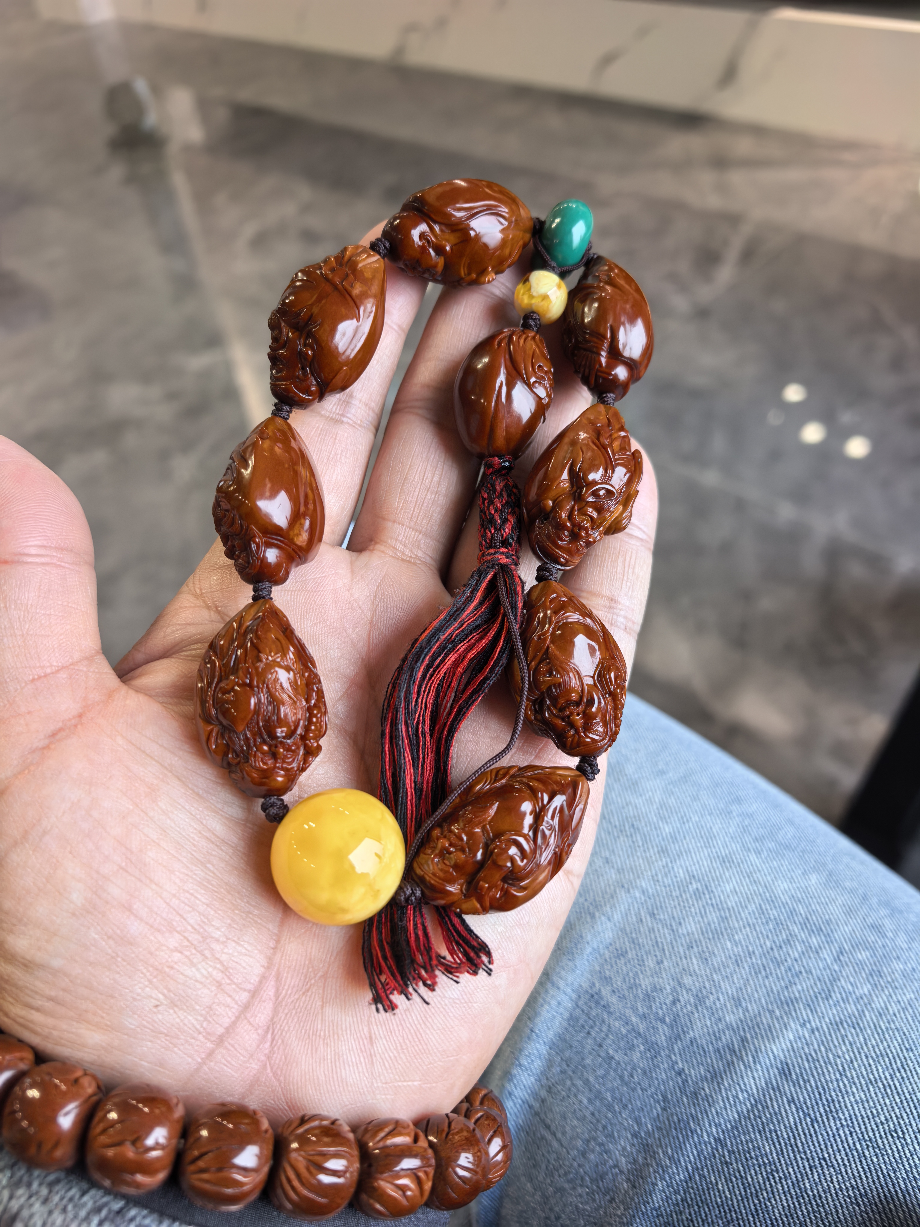 森物社木质手镯盒高档轻奢多位翡翠文玩展示收藏盒手链手串饰品收纳盒 实拍图