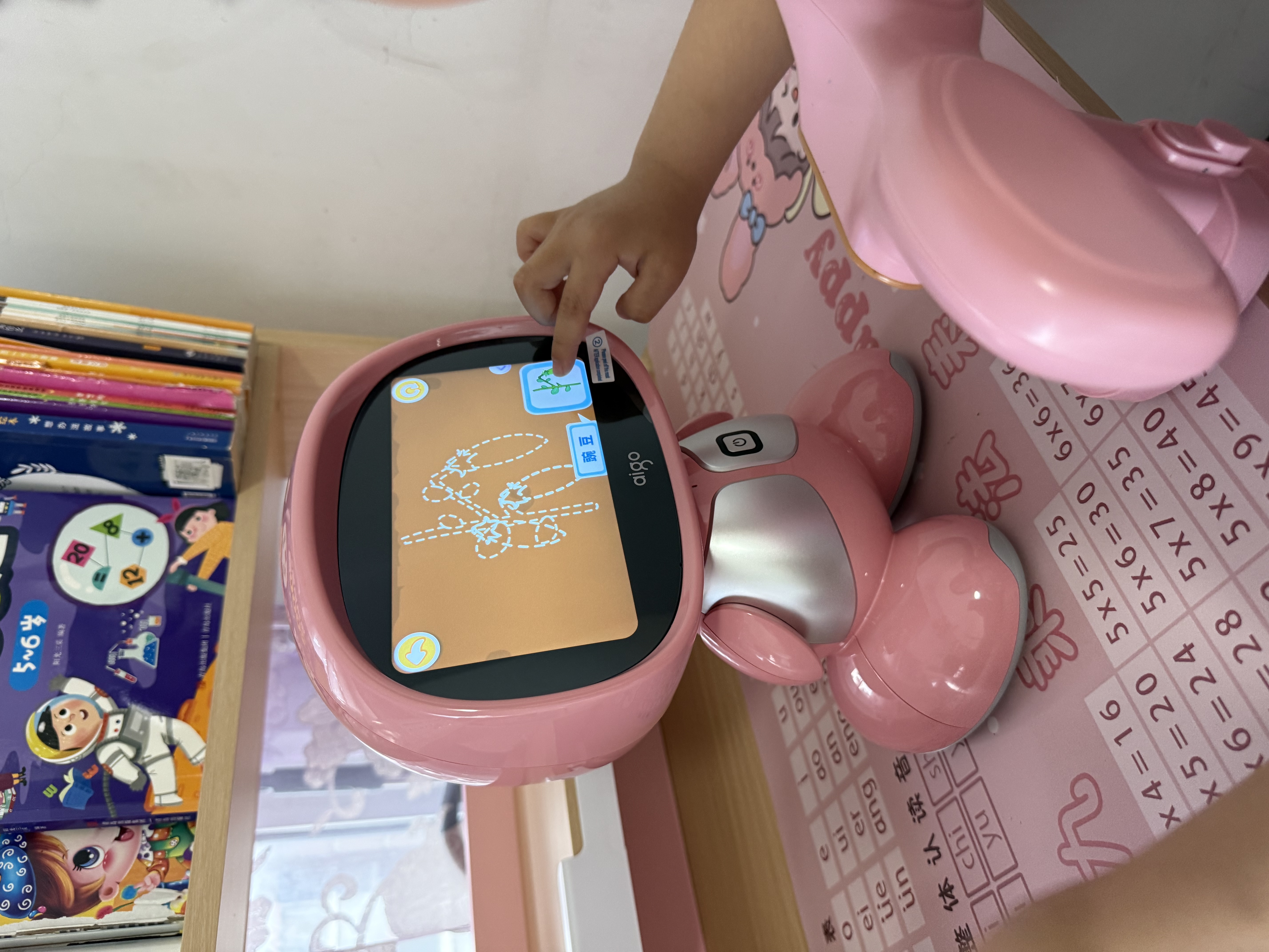 爱国者AI早教机器人早教机故事机儿童智能对话学习机男女孩玩具生日礼物 实拍图