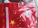 格立特（gelite）送36贴纸 中国国庆小国旗手持小红旗手摇旗杆小五星红旗帜8号10面带杆14*21cm小旗子氛围儿童手拿 实拍图