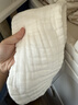安可新 婴儿纱布尿布新生儿纯棉纱布7A抗菌透气可水洗尿布17*45cm 6条装 实拍图