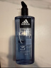 阿迪达斯（adidas）沐浴露男士专用洗发水洗面奶三效合一 游泳去氯清凉 热情600ml 实拍图