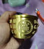 上善若水黄铜百福铜缸全聚宝盆摆件马年吉祥铜器铜聚财缸摆件全黄铜米缸 【招财进宝百福款】小号 150g 实拍图