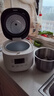 美的（Midea）【价保618】电饭煲0涂层2L不锈钢内胆1-2人电饭煲电饭锅 家用智能多功能无涂层电饭煲MB-RC201S 实拍图