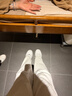 卡帕（Kappa）女鞋七夕礼物厚底板鞋女2026新款软底休闲鞋子女百搭运动小白鞋女 鹭羽白 39 (245mm) 实拍图
