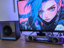 漫步者花再Halo Soundbar Max电脑音响蓝牙5.4低音炮音箱电竞游戏桌面台式长条音箱有线音箱 破界黑 实拍图