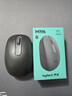 罗技（Logitech）M196 无线蓝牙鼠标 办公鼠标 笔记本商务办公家用 小巧便携 对称手型 石墨灰 实拍图