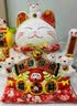 吉猫堂招财猫开业大摆件店铺开业送礼前台收银台装饰品家居乔迁送礼礼品 【招财进宝】24CM高【财源滚滚来】X 摇手猫 【礼盒+坐垫+围脖】电池插电两用 实拍图