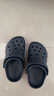 卡骆驰（CROCS）贝雅卡骆班儿童洞洞鞋沙滩鞋男女童包头拖鞋/207018/207019 深蓝色-410 25 (150mm) 实拍图
