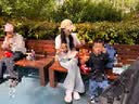 真维斯（Jeanswest）牛仔裤女夏季冰丝凉感高腰垂感宽松阔腿裤子冰清蓝冰丝薄款2XL 实拍图