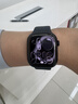 Apple/苹果 Watch S11 智能手表GPS+蜂窝款46毫米亮黑色铝金属表壳黑色运动型表带M/L MFDA4CH/B情人节 实拍图