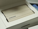 三星（SAMSUNG）1TB Type-c接口 移动固态硬盘 T7 Shield月幕白 NVMe读速1050MB/s  手机直连Mac mini外接三防保护 实拍图