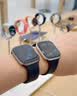 Apple/苹果 Watch S11 智能手表GPS+蜂窝款46毫米深空灰色铝金属表壳黑色运动型表带M/L MFDE4CH/B 实拍图